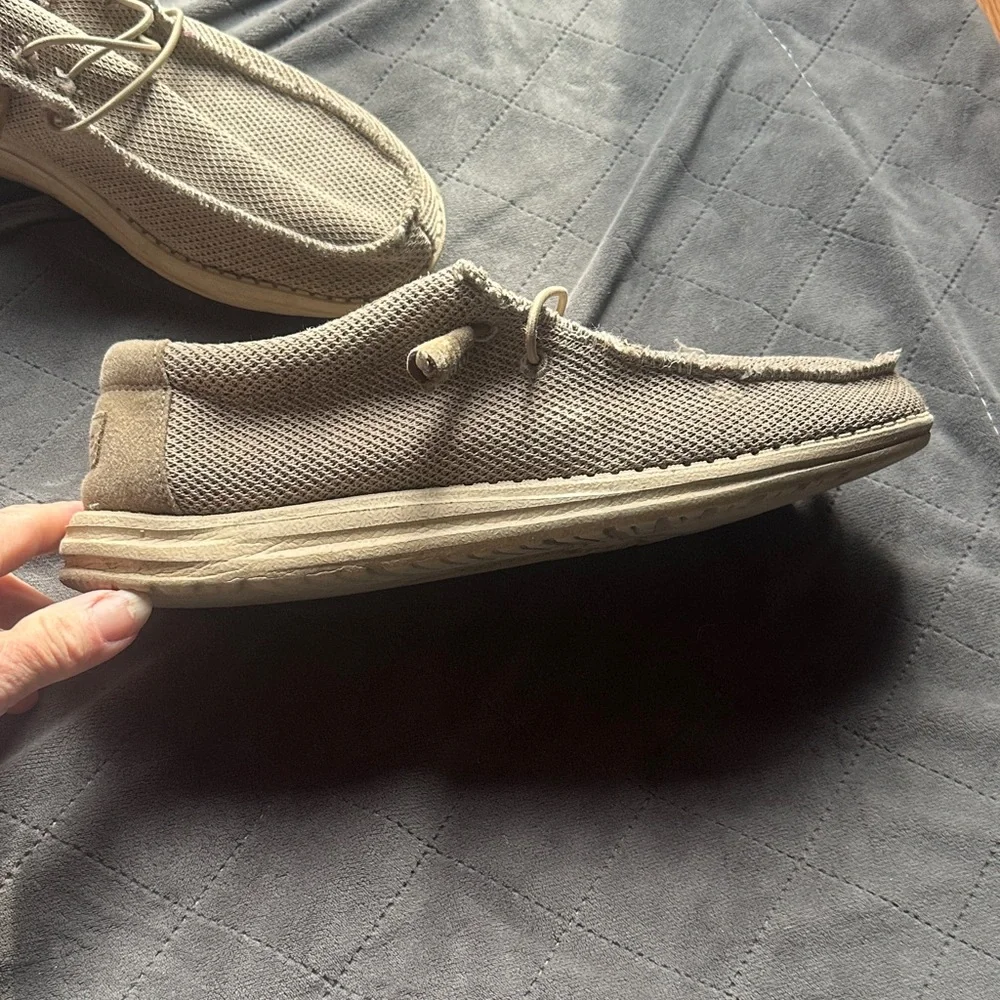 Hey Dude Beige Loafers for Men - Picture 4 of 6